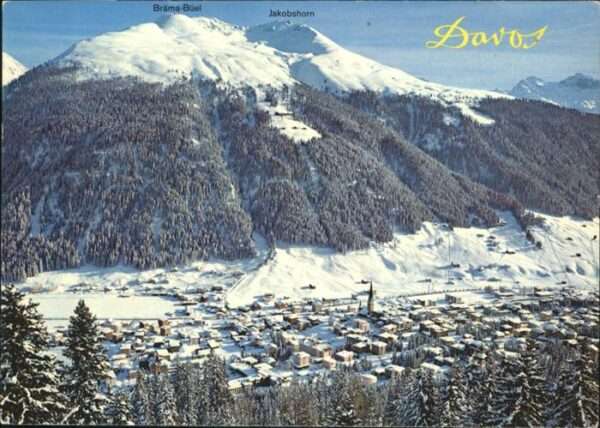 Davos GR Bräma Büel Jakobshorn