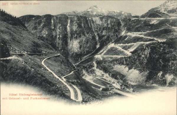 Grimsel Pass Hotel Rhonegletscher
