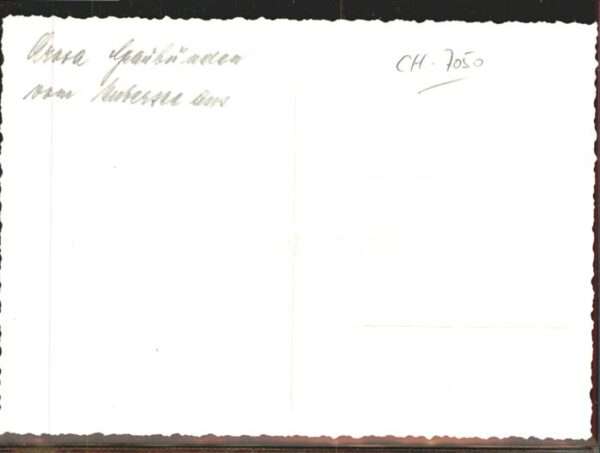 Arosa GR [Handschriftlich] See – Bild 2