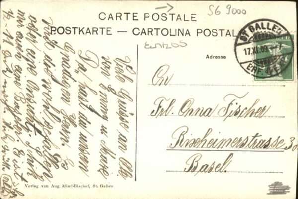 St Gallen SG Dr Ferdinandus Ruegg Bischof – Bild 2