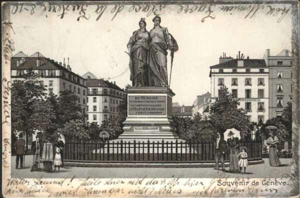 Genf GE Monument