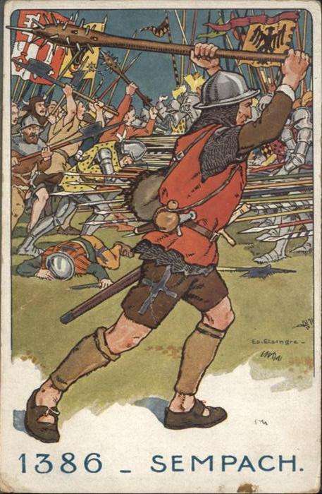 Sempach Schweizer Soldat