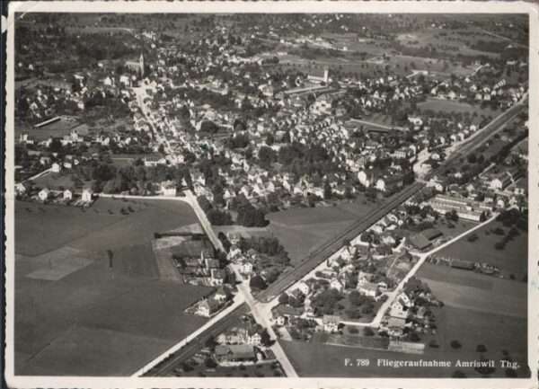 Amriswil TG Fliegeraufnahme
