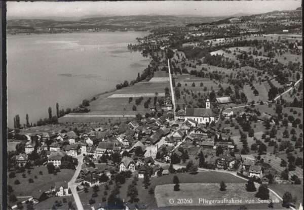 Sempach Fliegeraufnahme