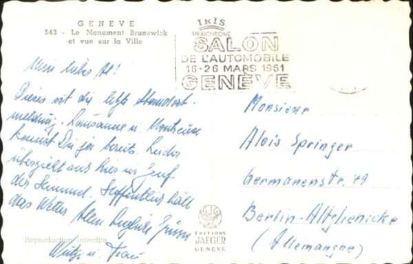 Geneve GE Monument Brunswick Schiff – Bild 2