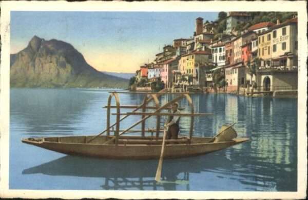 Gandria Lago di Lugano Schiff