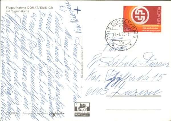 Domat Fliegeraufnahme  Signinakette – Bild 2