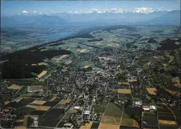 Reinach AG Fliegeraufnahme