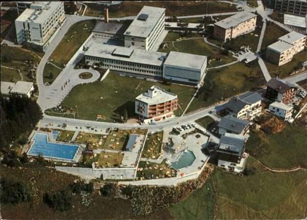 Leukerbad Fliegeraufnahme
