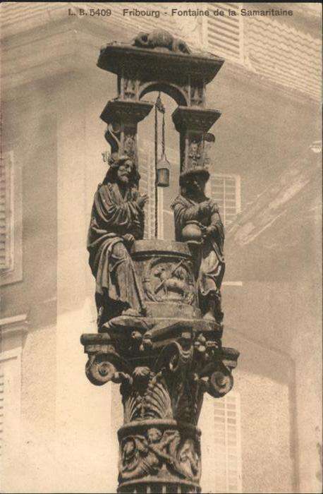 Fribourg FR Fontaine Samaritaine