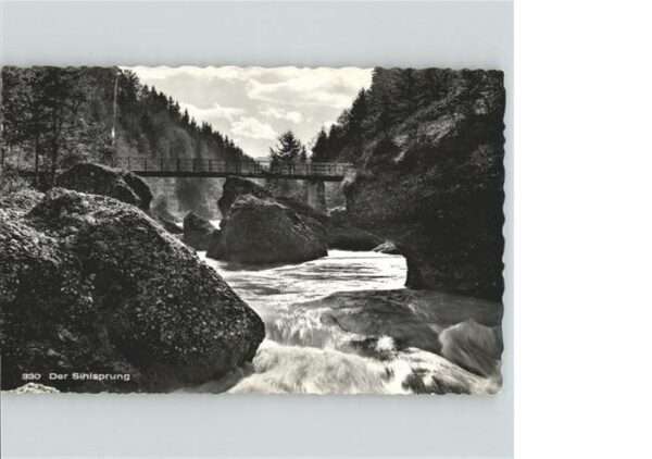 Hirzel Sihlsprung Brücke