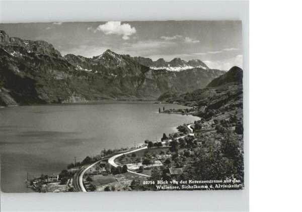 Wallensee Sichelkamm Alvierkette