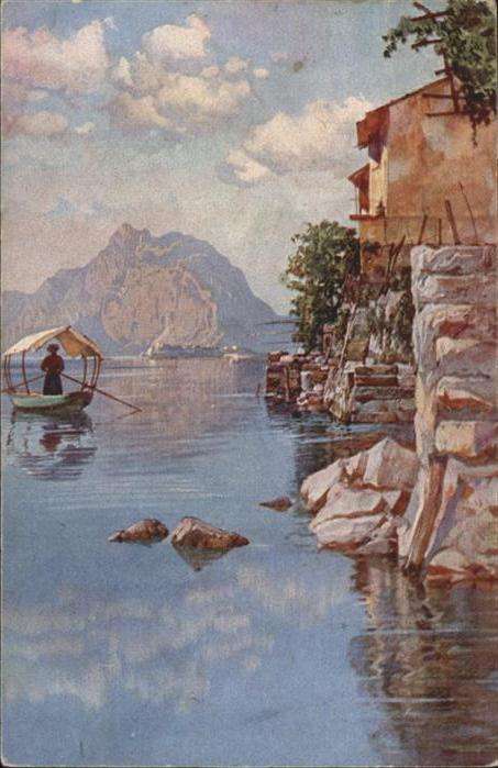 Gandria Lago di Lugano Monte San Salvatore