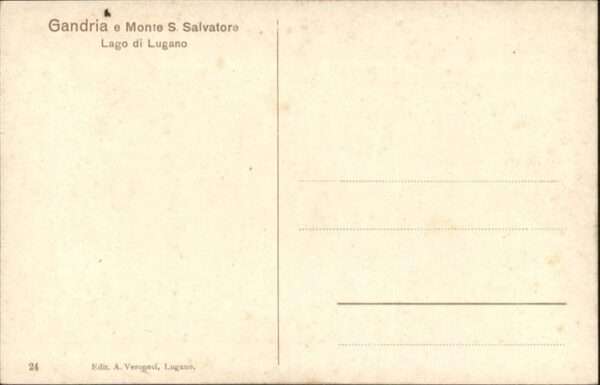 Gandria Lago di Lugano Monte San Salvarore – Bild 2