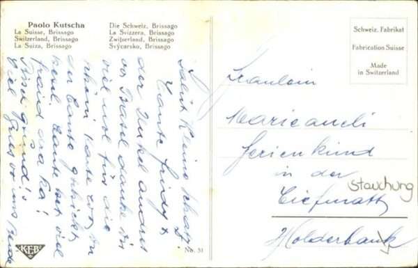 Brissago TI Paoloa Kutscha – Bild 2