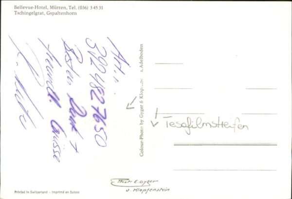 Muerren BE Bellevue Hotel – Bild 2