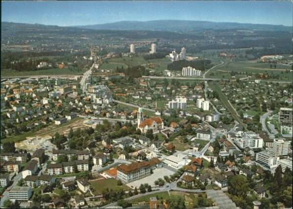 Emmenbruecke Gerliswil Rothenburg Fliegeraufnahme