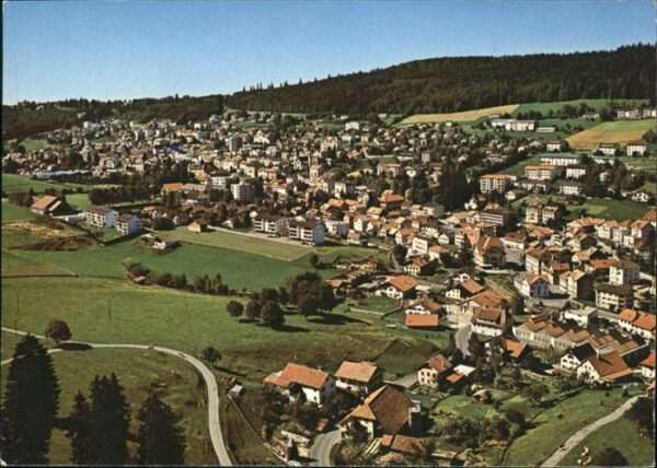 Tramelan Fliegeraufnahme