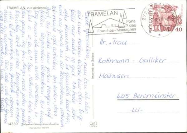Tramelan Fliegeraufnahme – Bild 2