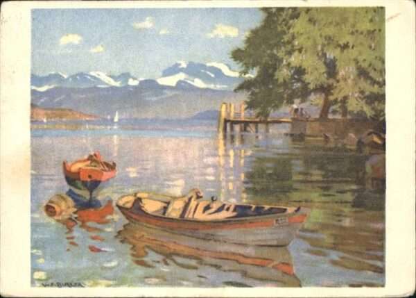 Zuerichsee Künstler Willy F Bürger