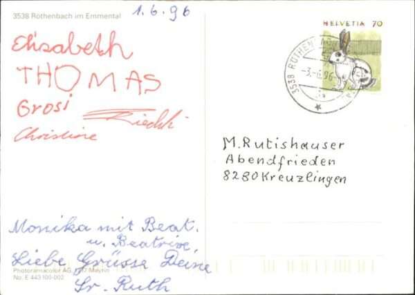 Roethenbach Emmental Fliegeraufnahme – Bild 2