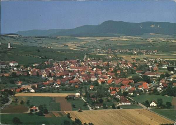 Hallau Fliegeraufnahme