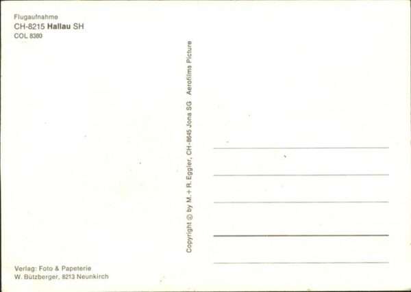 Hallau Fliegeraufnahme – Bild 2