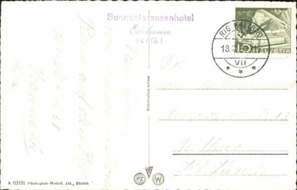 Rigi-Staffel Hotel Pension Edelweiss – Bild 2