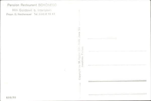 Goldswil Interlaken Pension Restaurant Schönegg – Bild 2