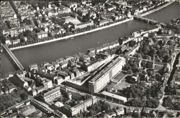 Basel BS Fliegeraufnahme  Bürgerspital Johannote