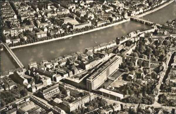Basel BS Fliegeraufnahme  Bürgerspital Johannite
