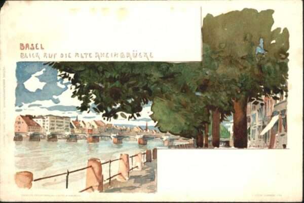 Basel BS Alte Rheinbrücke