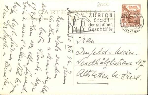 Zuerich [Stempelabschlag] – Bild 2