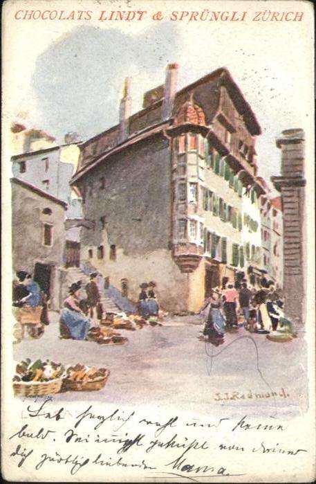 Zuerich Chocolats Lindt Sprüngli
