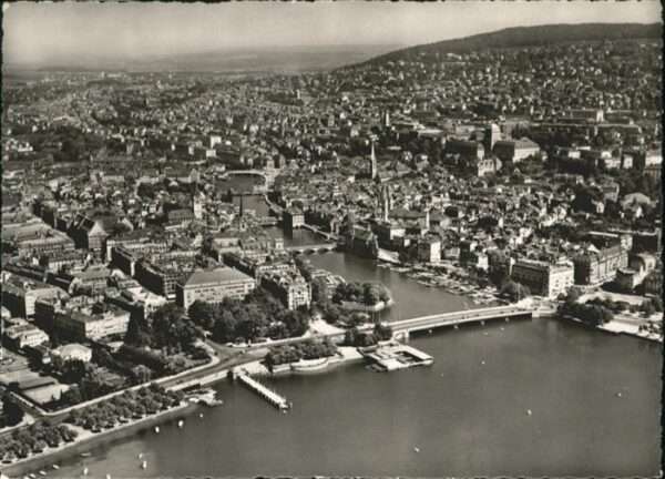 Zuerich Fliegeraufnahme
