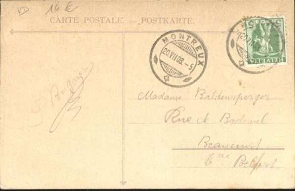 Montreux VD Blume Schwan Boot – Bild 2