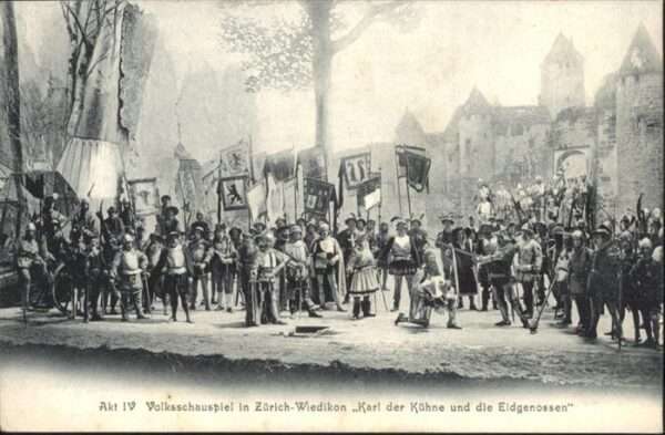 Zuerich Wiedikon Volksschauspiel Karl der Kühne
