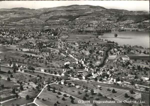 Oberkirch Sursee Fliegeraufnahme