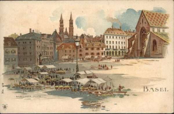 Basel BS Barfüsser Platz