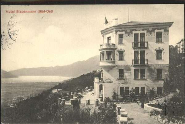 Zuerich [Stempelabschlag] Hotel Siebenmann