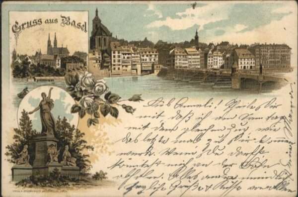 Basel BS Brücke Denkmal
