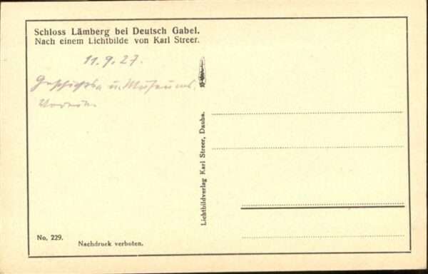 Laemberg Lemberk Lvova Schloss – Bild 2