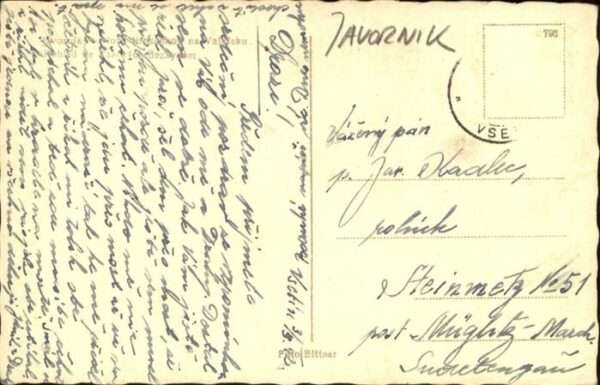 Javornik Jauernig [Handschriftlich] – Bild 2