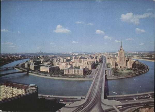 Moskau Moscou Brücke