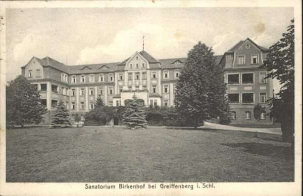 Greiffenberg Schlesien Sanatorium Birkenhof