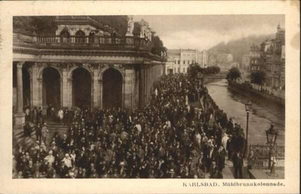 Karlsbad Eger Mühlbrunnkolonade
