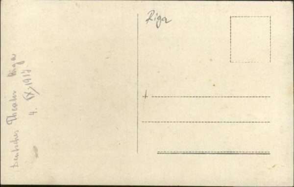 Riga Lettland [Handschriftlich] – Bild 2