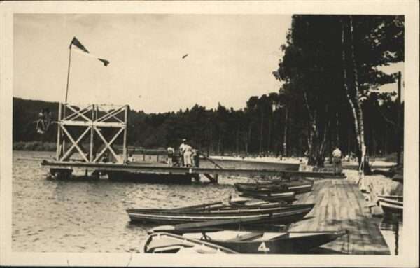 Buergstein Tschechien Strandbad Boot