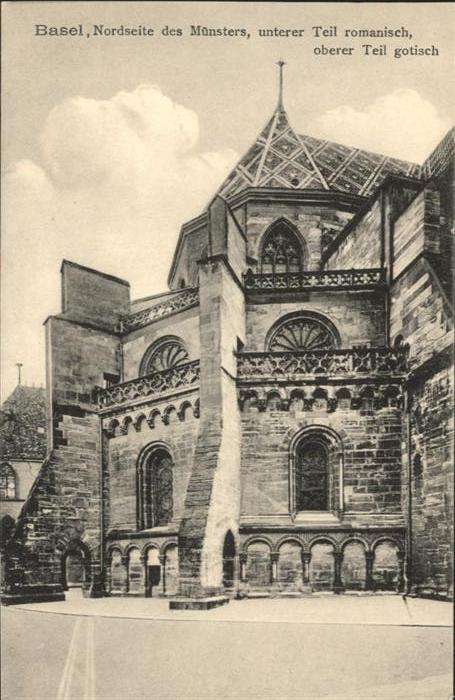 Basel BS Münster Nordseite