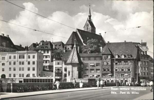 Basel BS Mittlere Rheinbrücke